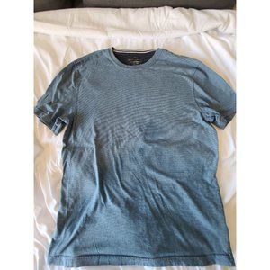 Weatherproof Vintage Blue Striped Shirt, Size XL